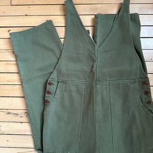 NWT Alex Mill Ollie Jumpsuit in Army Olive